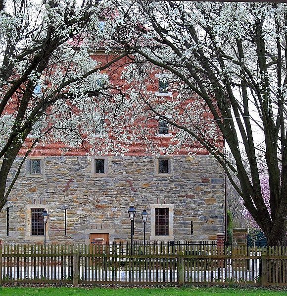 Owen-Rapp Granary Springtime